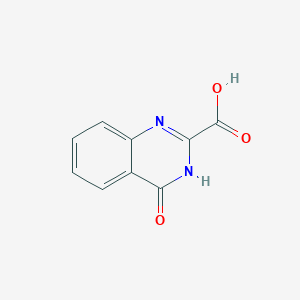 molecular formula C9H6N2O3 B1414075 4-Oxo-3,4-dihydroquinazoline-2-carboxylic acid CAS No. 29113-34-6