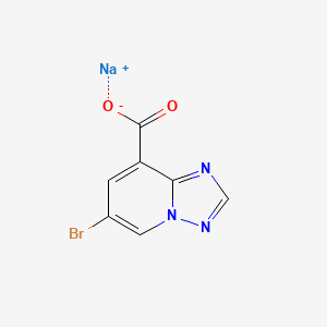 Sodium 6-bromo-[1,2,4]triazolo[1,5-a]pyridine-8-carboxylate