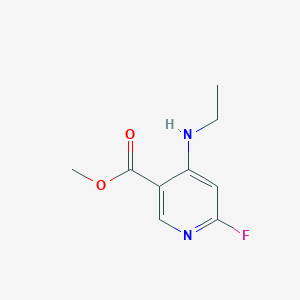 Methyl 4-(ethylamino)-6-fluoropyridine-3-carboxylate