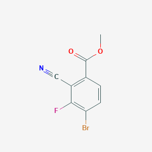Methyl 4-bromo-2-cyano-3-fluorobenzoate