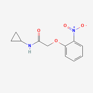 N-cyclopropyl-2-(2-nitrophenoxy)acetamide