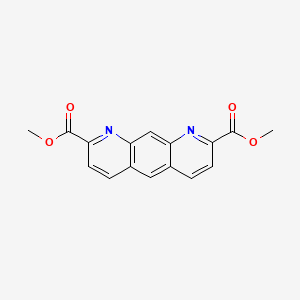 Pyrido[3,2-g]quinoline-2,8-dicarboxylic acid, dimethyl ester