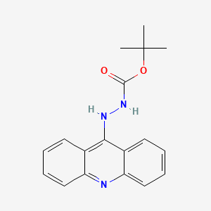 tert-butyl N-(acridin-9-ylamino)carbamate