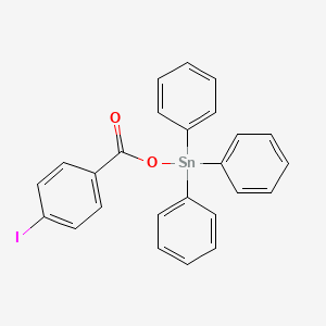 [(4-Iodobenzoyl)oxy](triphenyl)stannane