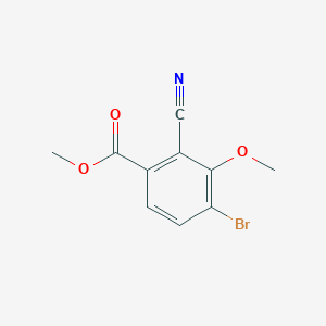 Methyl 4-bromo-2-cyano-3-methoxybenzoate