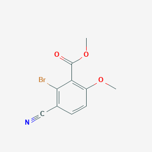 Methyl 2-bromo-3-cyano-6-methoxybenzoate