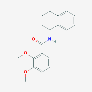 2,3-dimethoxy-N-(1,2,3,4-tetrahydronaphthalen-1-yl)benzamide