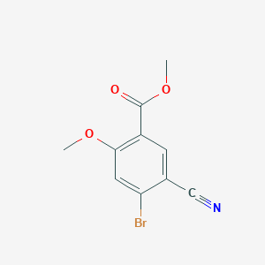 Methyl 4-bromo-5-cyano-2-methoxybenzoate
