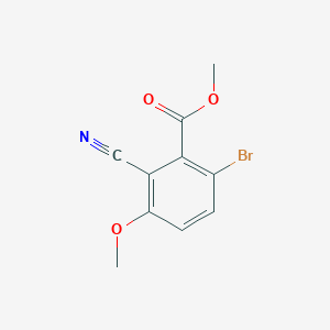 Methyl 6-bromo-2-cyano-3-methoxybenzoate