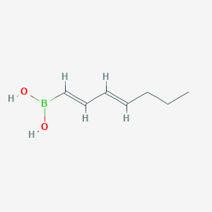 [(1E,3E)-hepta-1,3-dienyl]boronic Acid