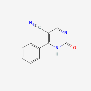 2-Oxo-6-phenyl-1,2-dihydropyrimidine-5-carbonitrile