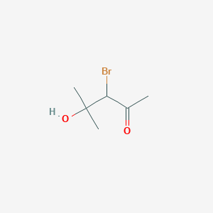 2-Pentanone, 3-bromo-4-hydroxy-4-methyl-