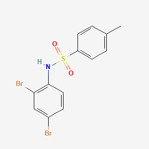 N-(2,4-dibromophenyl)-4-methylbenzenesulfonamide