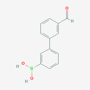 (3'-Formyl-[1,1'-biphenyl]-3-yl)boronic acid