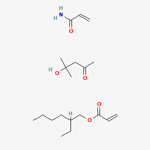 2-Ethylhexyl prop-2-enoate;4-hydroxy-4-methylpentan-2-one;prop-2-enamide