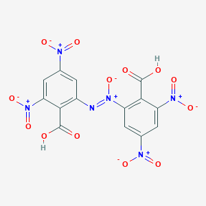 2-[(Z)-(2-Carboxy-3,5-dinitrophenyl)-NNO-azoxy]-4,6-dinitrobenzoic acid