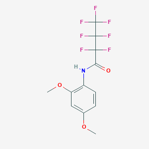 N-(2,4-dimethoxyphenyl)-2,2,3,3,4,4,4-heptafluorobutanamide