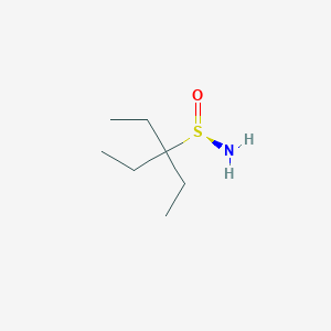 (R)-3-Ethylpentane-3-sulfinamide