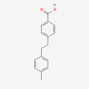 molecular formula C16H16O2 B14142583 4-[2-(4-Methylphenyl)ethyl]benzoic acid CAS No. 89165-08-2