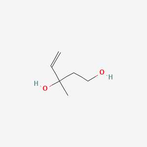 molecular formula C6H12O2 B14142665 3-Methylpent-4-ene-1,3-diol CAS No. 20941-07-5