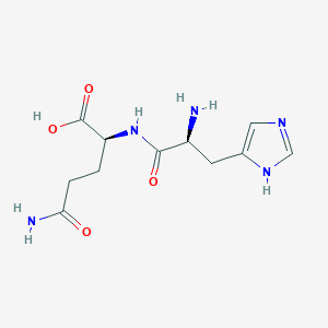 molecular formula C11H17N5O4 B14142712 Histidylglutamine CAS No. 224638-13-5