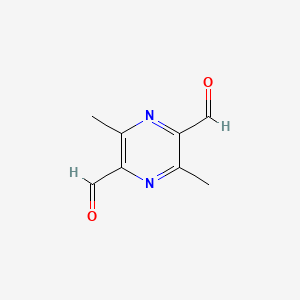 3,6-Dimethyl-2,5-pyrazinedicarboxaldehyde