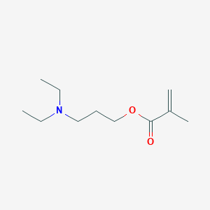 molecular formula C11H21NO2 B14143162 3-(Diethylamino)propyl 2-methylprop-2-enoate CAS No. 52125-39-0