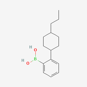 B14143595 4-(Propylcyclohexane)phenylboronicacid CAS No. 1315335-67-1