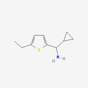 2-Thiophenemethanamine, I+/--cyclopropyl-5-ethyl-