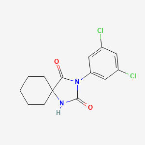 molecular formula C14H14Cl2N2O2 B14144056 3-(3,5-Dichlorophenyl)-1,3-diazaspiro[4.5]decane-2,4-dione CAS No. 88808-34-8