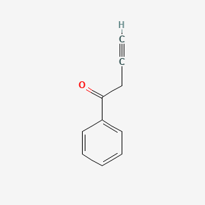 molecular formula C10H8O B14144069 3-Butyn-1-one, 1-phenyl- CAS No. 3771-56-0