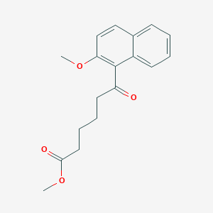 Methyl 2-methoxy-Imicro-oxo-1-naphthalenehexanoate