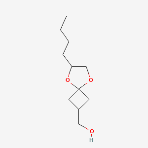 (6-Butyl-5,8-dioxaspiro[3.4]octan-2-yl)methanol