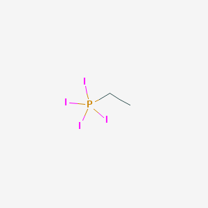 molecular formula C2H5I4P B14144246 Ethyl(tetraiodo)-lambda~5~-phosphane CAS No. 89262-56-6