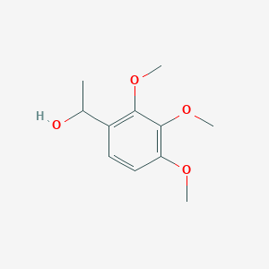 molecular formula C11H16O4 B14144257 1-(2,3,4-Trimethoxyphenyl)ethanol CAS No. 41038-42-0