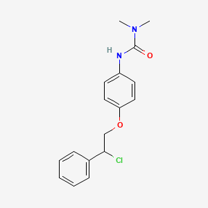 N'-[4-(2-Chloro-2-phenylethoxy)phenyl]-N,N-dimethylurea