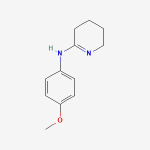 N-(4-methoxyphenyl)-3,4,5,6-tetrahydropyridin-2-amine