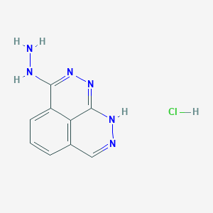 3-Hydrazino-1,2,8,9-tetraazaphenalene hydrochloride