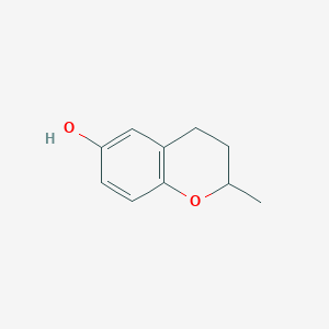 molecular formula C10H12O2 B14144463 2-Methyl-6-chromanol CAS No. 32849-49-3