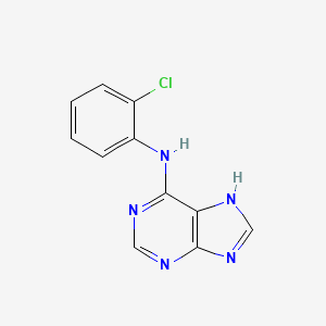 N-(2-chlorophenyl)-7H-purin-6-amine