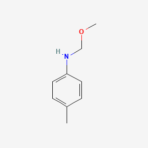 molecular formula C9H13NO B14144594 N-(Methoxymethyl)-4-methylaniline CAS No. 88919-94-2