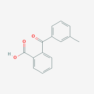 molecular formula C15H12O3 B14144634 2-(3-Methylbenzoyl)benzoic acid CAS No. 2159-37-7