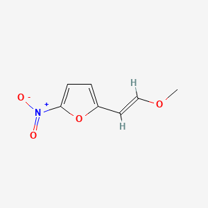 2-((E)-2-Methoxyethenyl)-5-nitrofuran