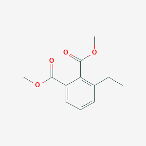 molecular formula C12H14O4 B14144717 Dimethyl 3-ethylbenzene-1,2-dicarboxylate CAS No. 50919-61-4