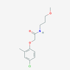 2-(4-chloro-2-methylphenoxy)-N-(3-methoxypropyl)acetamide