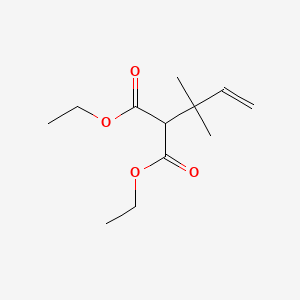 Propanedioic acid, (1,1-dimethyl-2-propenyl)-, diethyl ester