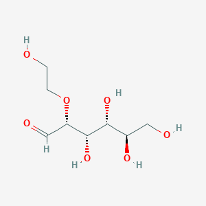 molecular formula C8H16O7 B14144823 2-O-hydroxyethylglucose CAS No. 34819-94-8