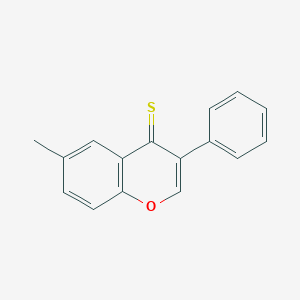 6-Methyl-3-phenyl-4H-1-benzopyran-4-thione