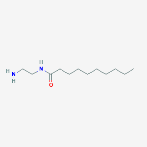 molecular formula C12H26N2O B14144849 Decanamide, N-(2-aminoethyl)- CAS No. 104538-36-5