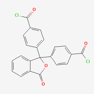 molecular formula C22H12Cl2O4 B14144863 Agn-PC-00feex CAS No. 4194-03-0